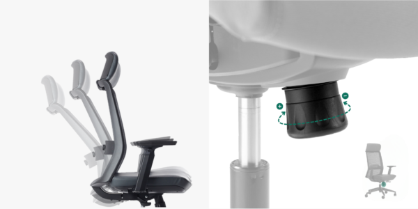 Ghế công thái học Horizon Highback HRA-01 - Hình ảnh 2