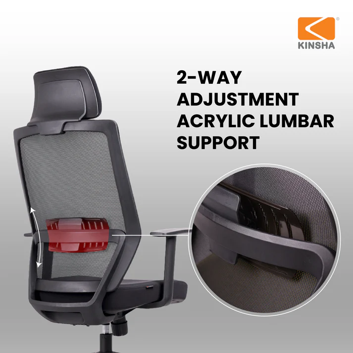 Ghế Công Thái Học Kinsha Brugal BG-01 Highback - Ảnh 6