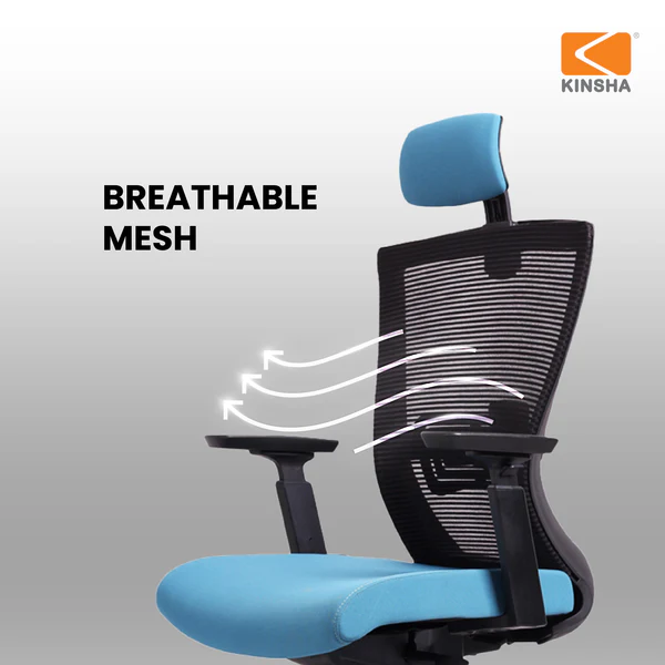 Ghế công thái học KINSHA Curve CVA-01 - Ảnh 5
