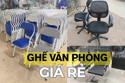 GHẾ VĂN PHÒNG GIÁ RẺ? CẨN TRỌNG ĐỂ TRÁNH MẤT TIỀN OAN