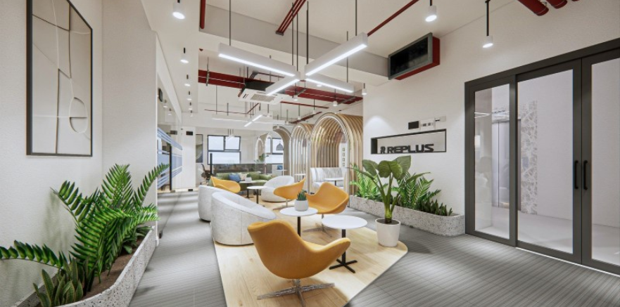 coworking space tich hop cong nghe hien dai 2025