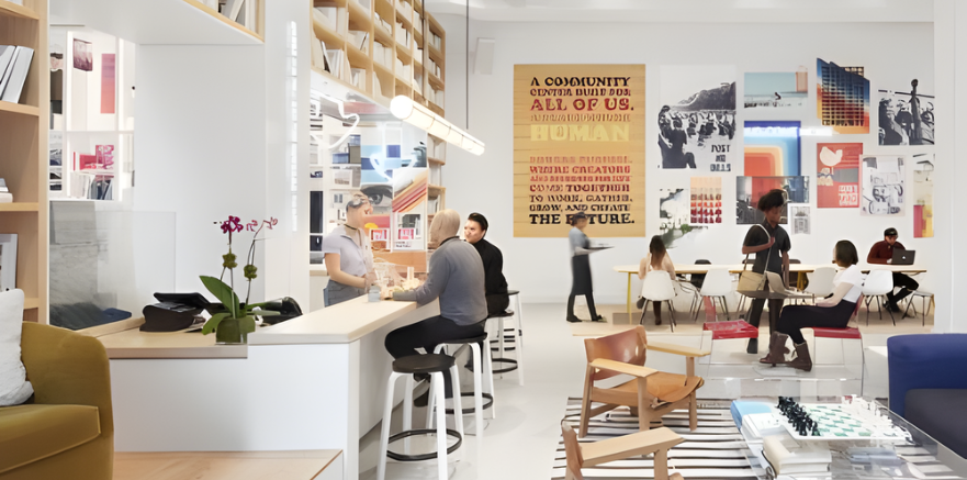 coworking space tien ich cafe thu gian yoga